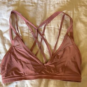 Lululemon Athletica Dusty Rose Strappy Bralette